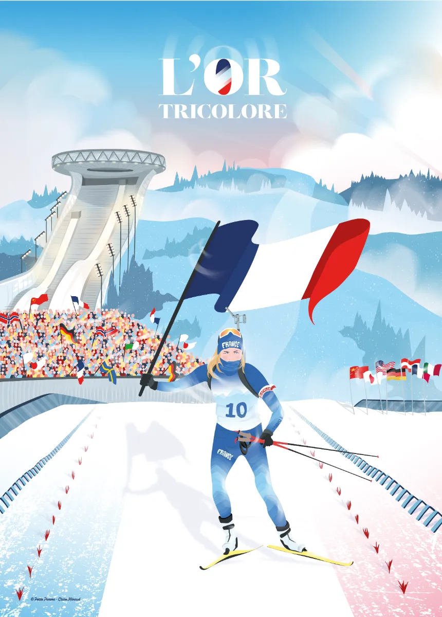 Affiche Biathlon Live : L'or Tricolore