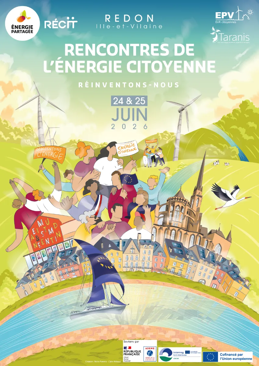 Affiche des Rencontres de l'Énergie Citoyenne