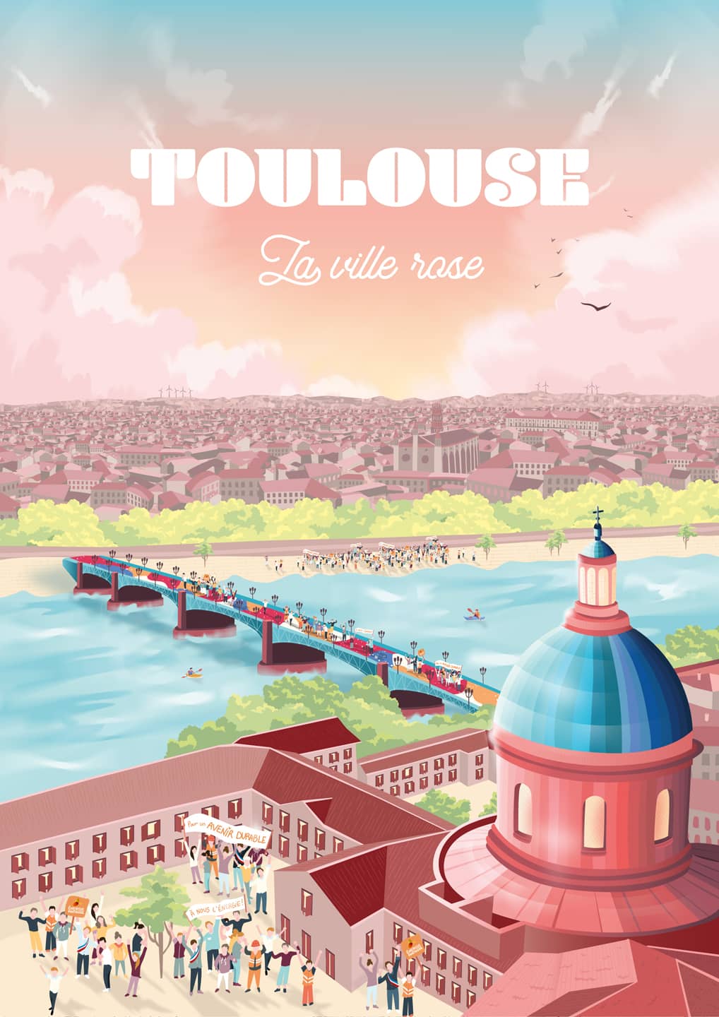 Affiche de Toulouse Énergie Partagée
